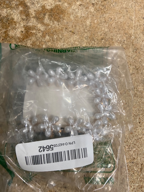 Photo 1 of 10 Pcs Small Mini Pearl Claw Clips with Flower Design, Sweet Artificial Bangs Clips Decorative Hair Accessories for Women Girls