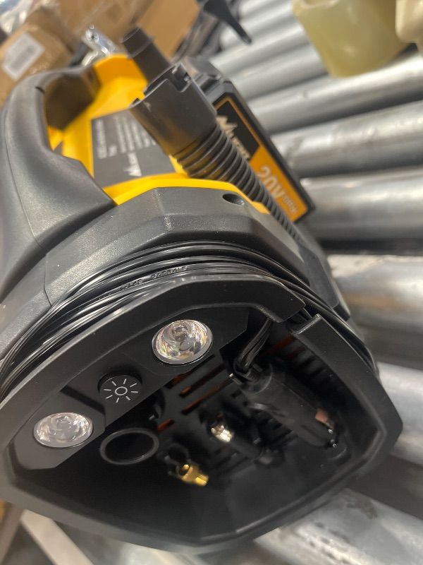 Photo 1 of ***MISSING ACCESSORIES***  Nilight Portable Air Compressor Tire Inflator 3 Power Sources Pump 160PSI Dual Powerful Motors Fast Inflate Auto Shutoff for Cars & Inflatables Inflation/Deflation