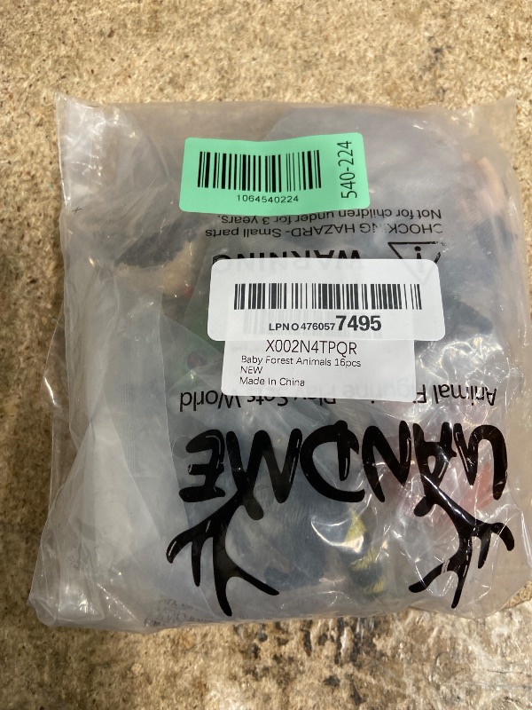 Photo 1 of 16PCS Forest Animals Baby Figures, Woodland Creatures Figurines, Miniature Toys Cake Toppers Cupcake Toppers Birthday Gift for Kids