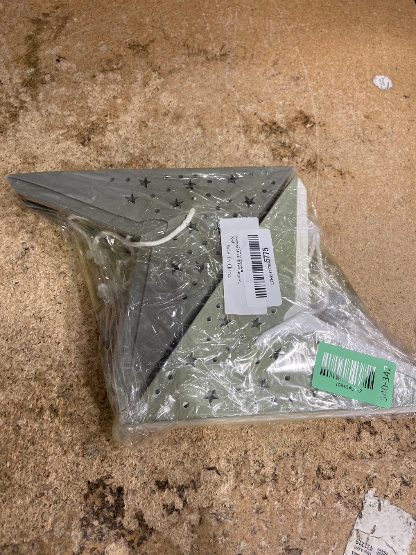 Photo 1 of 6 Pack 12 Inch 18 Inch 9 Pointed 3D Paper Star Hollow Light up Hanging Paper Star Lanterns for Christmas Wedding Birthday Party, 6 Colors (9 Pointed?18 Inch?)