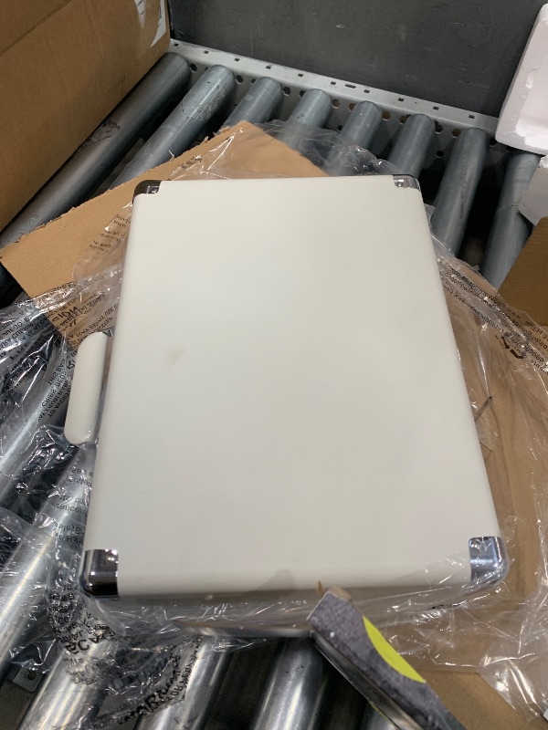 Photo 1 of ***missing power cord**Crosley CR8005F-TE Cruiser Plus Vintage 3-Speed Bluetooth in/Out Suitcase Vinyl Record Player Turntable, Taupe