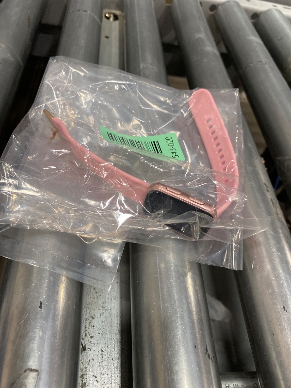 Photo 1 of (missing charger)       MorePro Health Fitness Tracker with Blood oxy-gen Monitor and 24/7 Heart Rate and Blood Pressure, Sleep Monitor, 120+ Sport Modes Waterproof Fitness Watch for Women Men Android iOS, Pink