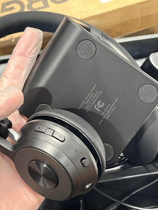 Photo 1 of (Upgraded Version) Wireless Headset, Bluetooth Headset with Noise Cancelling Microphone, Best Headphones with Mic Mute & USB Dongle for PC/Computer/Laptop/Cell Phones/Remote Work/Call Center