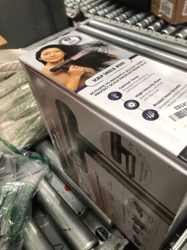 Photo 1 of ***MISSING PARTS***
Shark SpeedStyle Pro Flex Professional Performance High-Velocity Hair Dryer System with Scalp Shield & IQ Speed Styling and Drying Suite, Lightweight, Ionic, No Heat Damage, Mocha Silver, HD542