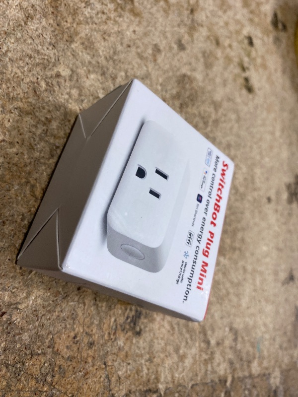 Photo 1 of ?2025 New? SwitchBot Smart Plug Mini 15A(1 Pack), Energy Monitor, Smart Home WiFi(2.4GHz) & Bluetooth Outlet, Compatible with Alexa & Google Home, APP Remote Control & Timer Function, No Hub Required