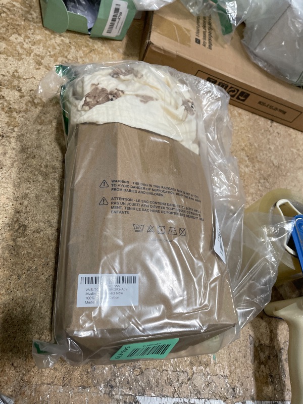 Photo 1 of 100% Organic Cotton 2 Pack 52x28 Inches Muslin Crib Sheets Fitted Crib Mattress Sheet for Baby Girls & Boys, Soft Boho Neutral Toddler Bed Sheets Fits Well Standard Size Crib Mattress 28x52 Inches