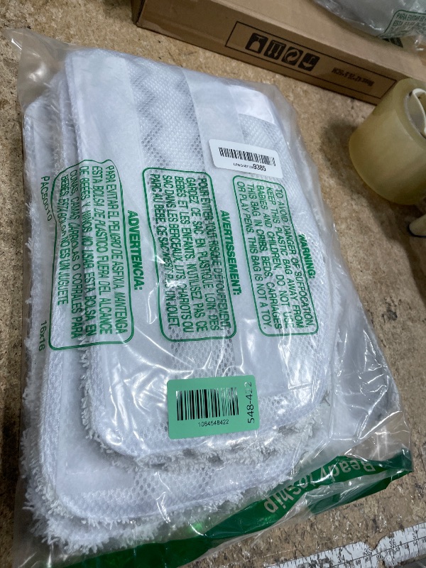 Photo 1 of 10 Pack Microfiber Steam Mop Replacement Pads for Shark S1000 S2001 S1000A S1000C S1000WM S1001C, Washable Reusable Super Absorbent Mop Pads Safe for All Floors