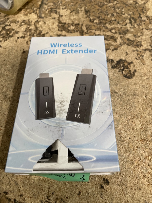 Photo 1 of 2026 Upgraded Wireless HDMI Transmitter and Receiver 328FT/100M, 4k Decode 1080P Output, Plug & Play Portable 2.4g/5g, Wireless Hdmi Extender Kit to Monitor from Laptop/PC/Projector/TV Box