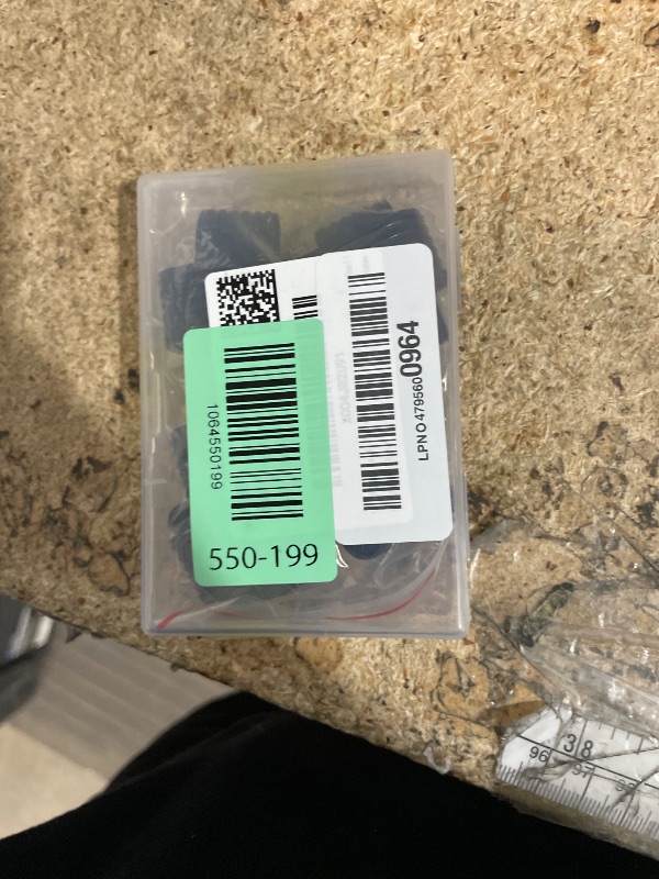 Photo 1 of 10 PCS Black Tennis Racket Handle Rubber Ring, Tennis Racket Silicone Racquet Grip Ring Racket Grip Bands Rubber Ring, Absorbent Overgrip in Place for Badminton Squash Baseball Racquetball Bat Handle