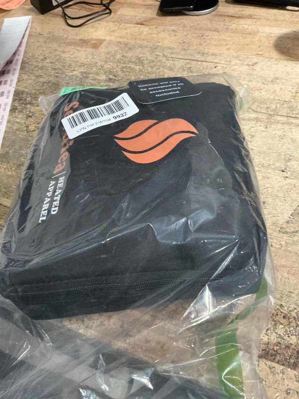 View 2 of ***Missing Batteries*** Sevdiea Women's Quilted Heated Vest with Battery Pack 16000mAh 7.4V, Warming Heated Vest for Women, Electric Heating Vests Black-S
