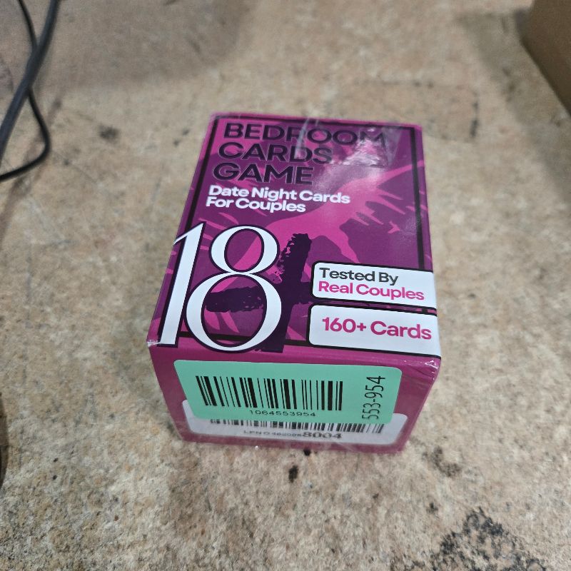 Photo 1 of 160 Cards Couples Games for Adults - Romantic & Naughty Game Date Night Ideas to Spark Conversation & Intimacy - 4 Levels of Spicy Dares - Anniversary, Valentines Love Gift for Boyfriend & Girlfriend