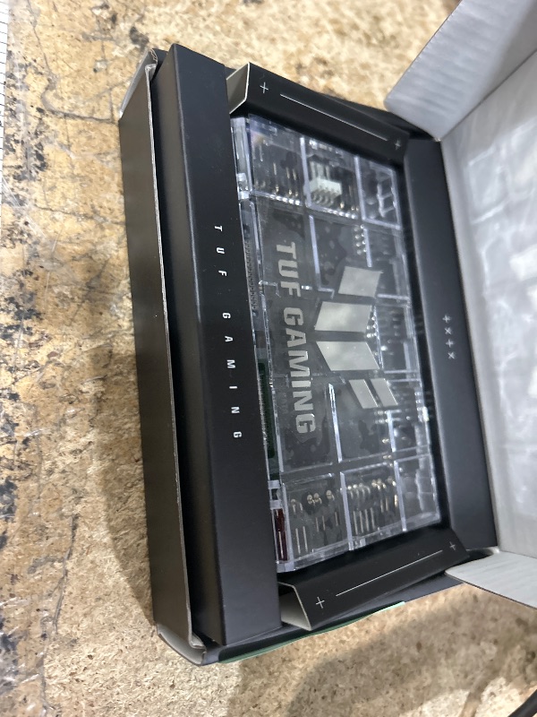 Photo 1 of (untested) ASUS TUF Gaming ARGB PWM Fan Hub (Connects six case Fans, PWM Fan and RGB Connector, Clear Power and Operation Indicators, Stable Dual SATA Power Support)