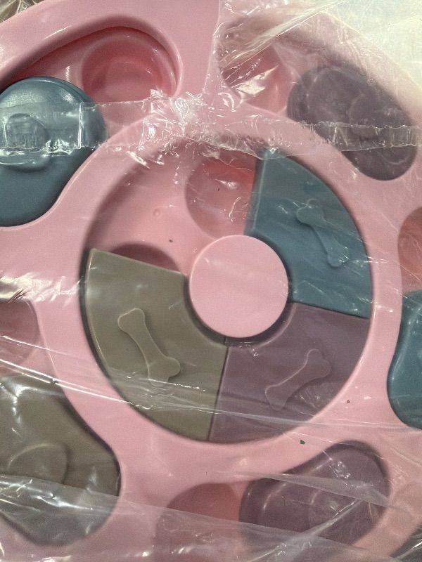 Photo 1 of (medium) DR CATCH Dog Puzzles,Dogs Food Puzzle Feeder Toys for IQ Training & Mental Enrichment,Dog Treat Puzzle(Pink)