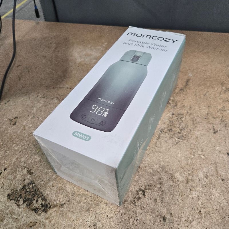 Photo 1 of **FACTORY SEALED**Momcozy Portable Milk Warmer for Travel – Dual Heating Modes for Breast Milk & Water, Portable Bottle Warmer with Fast Heating & Long Battery Life, 17 Ounces Large Capacity to Meet Your All-Day Needs