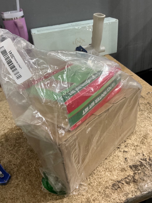 Photo 1 of 110V Router Tool, 800W Wood Trim Router, 30000RPM Electric Hand Trimmer, Palm Router with 15x 1/4” Router Bits & 2x Trim Guides for Woodworking Tools, Adjustable Base Height w/Scale