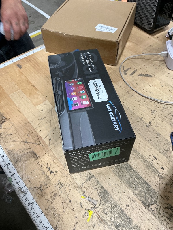 Photo 1 of ***PARTIAL SET - PRICE ADJUSTED***
Wonsidary 10.26" HD Wireless CarPlay Screen for Carplay & Android Auto Touch Screen,4K Dash Cam,1080P Backup Camera,Mirror Link,Voice Control,GPS,Bluetooth,64G TF,for All Vehicles