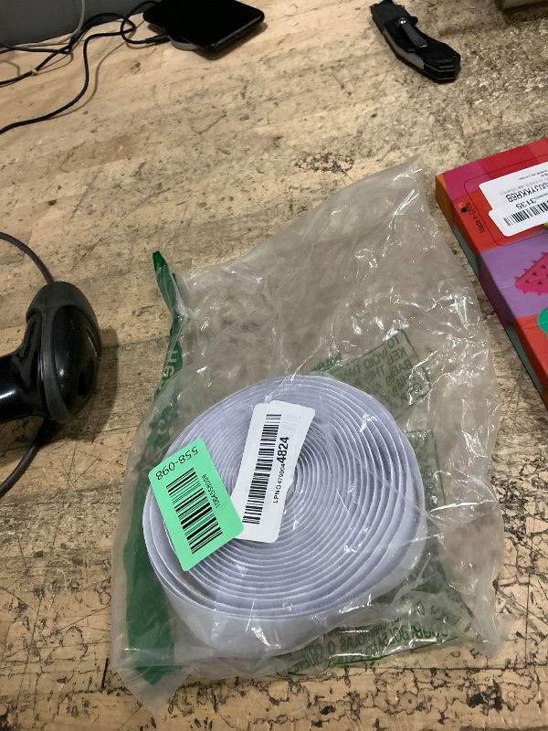 Photo 1 of 16.5Ft x 1 Inch Self Adhesive Strips, Heavy Duty Strong Back Sticky Fastening Tape,Nylon Fabric Fastener Mounting Tapes for Sewing, Crafting,DIY- Indoor or Outdoor Use (White)