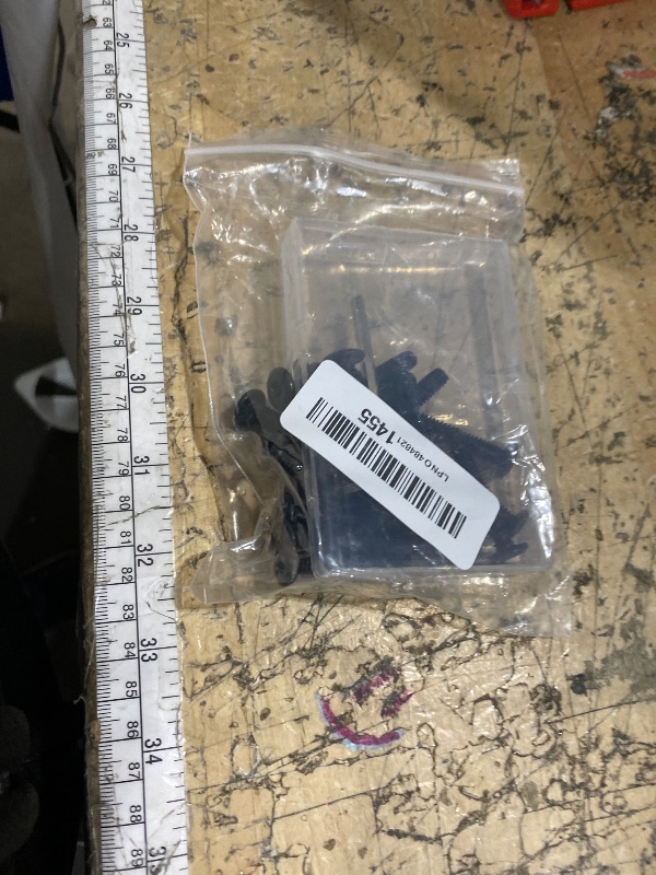 View 2 of 1/4-20 x 1-1/2" (20 Pack) Flat Head Hex Socket Cap Screws Bolts, Black Oxide 304 Stainless Steel 18-8, Hex Drive, Bright Finish, Fully Machine Thread