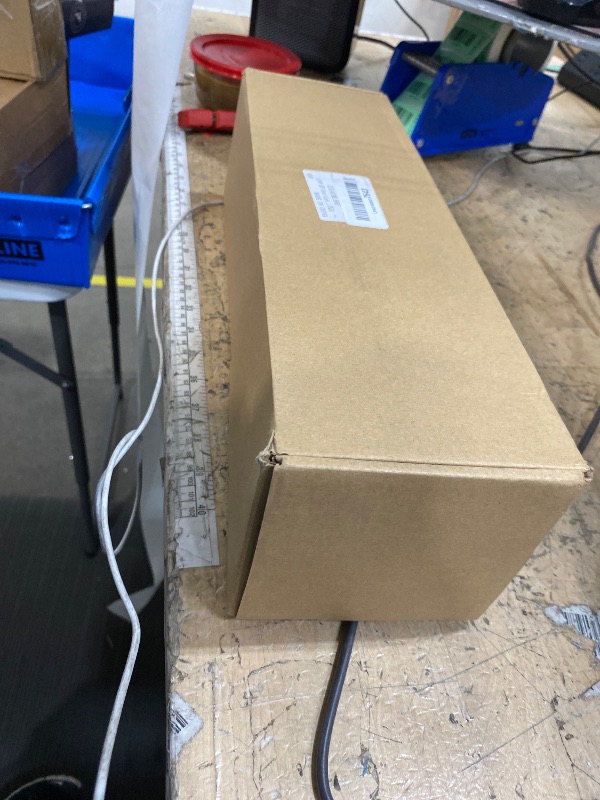 Photo 1 of 2 Pack LED Shop Light, 100W 11000LM Ultra Brighter, Plug in Garage Light with On/Off Switch + 6FT Cord, 6000K IP66 Waterproof Bay Lighting for Garage Workshop Workbench Warehouse Factory Yard Outdoor