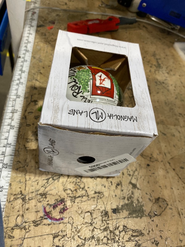 Photo 1 of "As For Me And My House" Holiday Ornament (Alabama Crimson Tide)