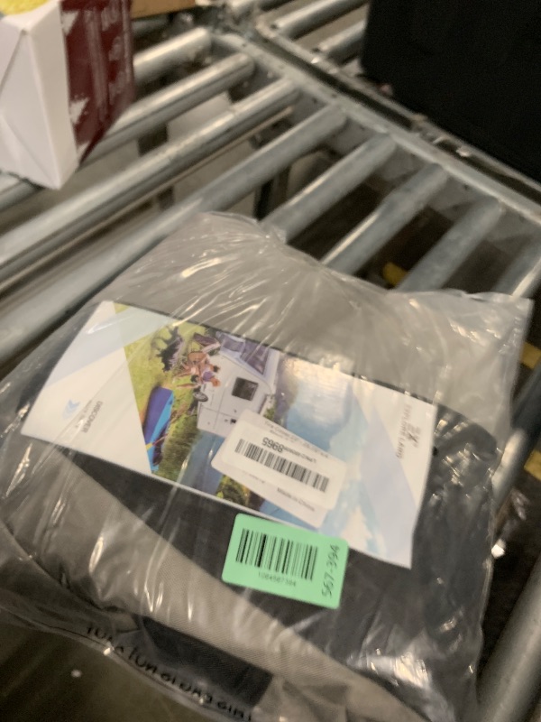 Photo 1 of *MINOR DAMAGE - USED*
Explore Land Tire Covers 4 Pack - Tough Wheel Protector for Truck, SUV, Trailer, Camper, RV Universal Fits Tire Diameters 23-25.75 inches Black & Gray