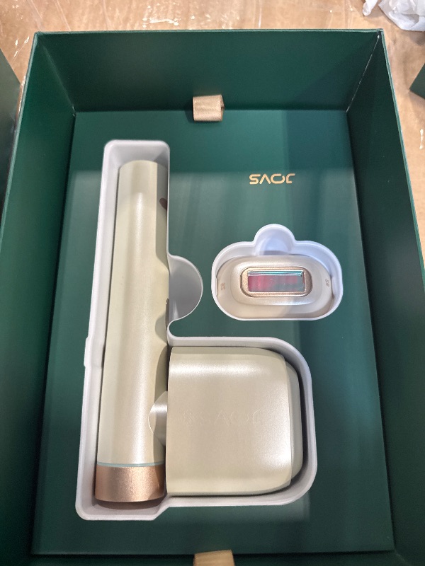 Photo 1 of ** UNKNOWN UNFUCTIONALITY***JOVS Laser Hair Removal, [24J Energy] IPL Hair Removal for Women and Men, 37°F Painless Sapphire Ice-Cooling Tech, 6 Modes for Whole Body Hair Removal Device, 2 in 1 Skin Rejuvenation, 330° Rotation