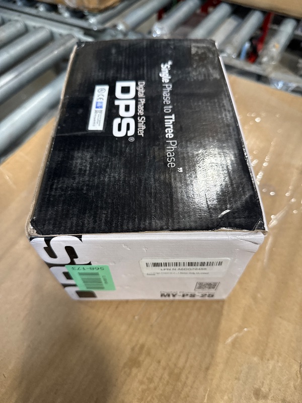 Photo 1 of ** UNKNOWN FUNCTIONALITY **DPS Sinlge Phase to 3 Phase Converter, 25HP, 75A, Input/Output 200V - 240V MY-PS-25 Model Must Be Used for 20HP(15kW) 60A Motor, DPS Must Be Used for 1 Motor Only, UL-Listed