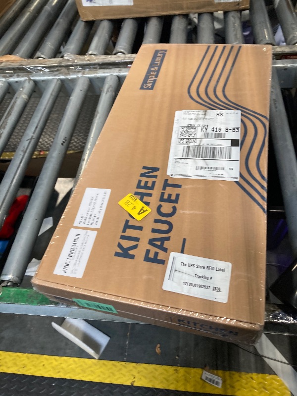 Photo 1 of ***new*** MENATT 2 Handle Kitchen Sink Faucet with Dringking Water Faucet, Pull Down Sprayer 3 in 1 Water Filter Purifier Faucets (Chrome)