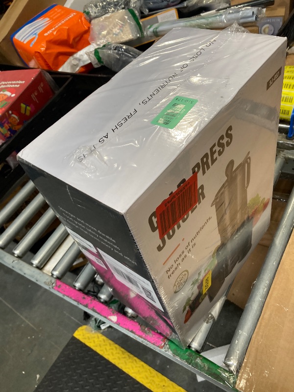 Photo 1 of ****FACTORY SEALED**** Juicer Machines with 5.8" Large Feed Chute, Cold Press Juicer for Whole Vegetables and Fruits 400W, Slow Masticating juicer Easy to Clean Juice Extractor Machine High Juice Yield