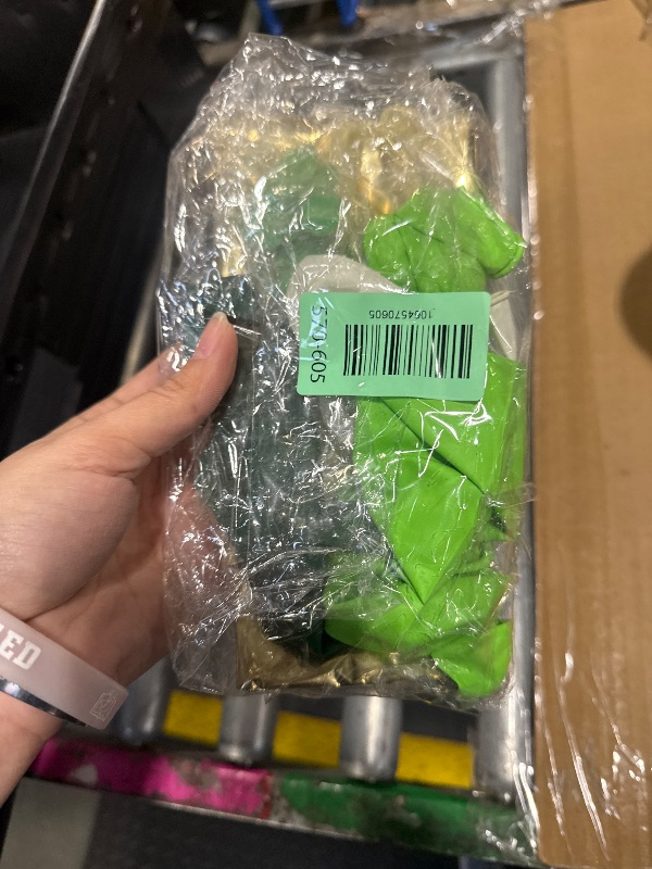 Photo 1 of ***MISSING PARTS*** Hole in One Golf Birthday Party Decorations, 135PCS Balloon Garland Arch Kit Golf First Birthday Decorations Green White Latex Balloons with Golf Ball Foil Balloons for 1st Golf Themed Party