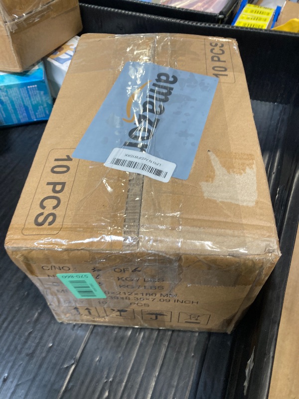 Photo 1 of ***MISSING PARTS*** JULLISON 10 Packs 4 Inch White LED Low Profile Recessed & Surface Mount Disk Light, Round, 10W, 600 Lumens, 5CCT Field Selectable, CRI80, DOB Design, Dimmable, Wet Rated & ETL Listed