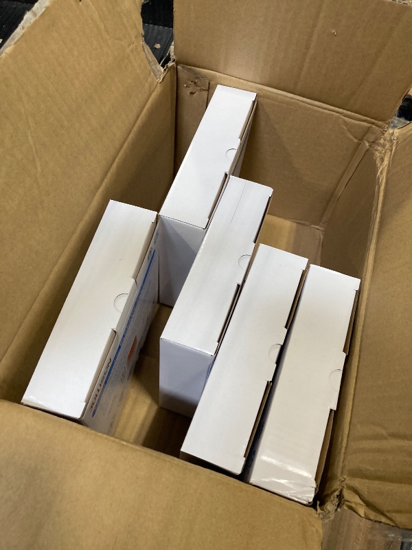 Photo 1 of ***MISSING PARTS*** JULLISON 10 Packs 4 Inch White LED Low Profile Recessed & Surface Mount Disk Light, Round, 10W, 600 Lumens, 5CCT Field Selectable, CRI80, DOB Design, Dimmable, Wet Rated & ETL Listed