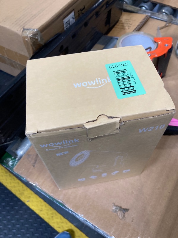 Photo 1 of [Built-in Apps & 2026 Upgraded] Mini Projector with WiFi 6 and Bluetooth 5.4 Support 4K 1080P Auto Keystone 180° Rotatable Projector Portable Compatibile with HDMI/TV Stick/Memory Stick/Laptop, White