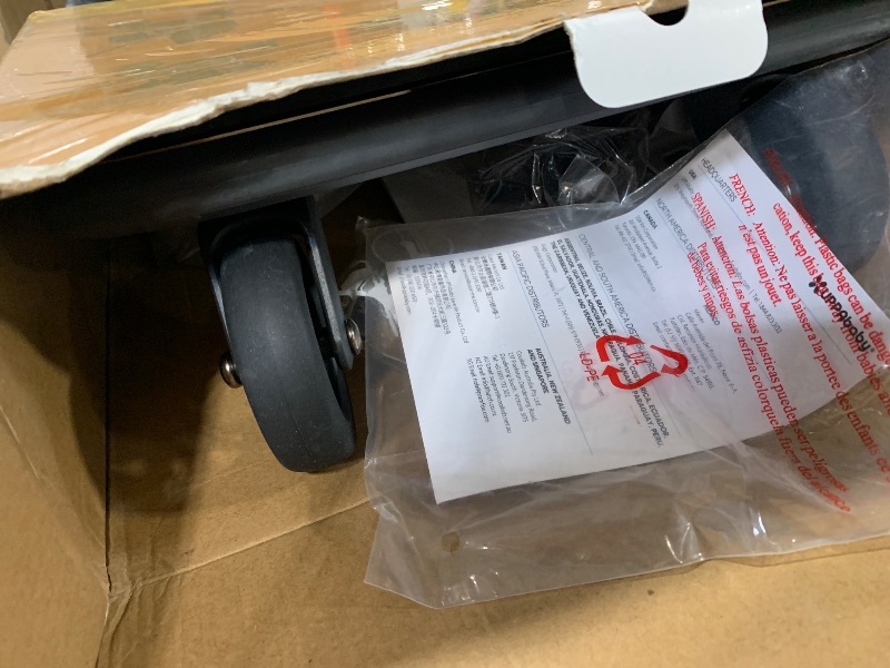 View 1 of **MISSING PARTS/check clerk comments**
Uppababy piggyback ride along board for babys for vista