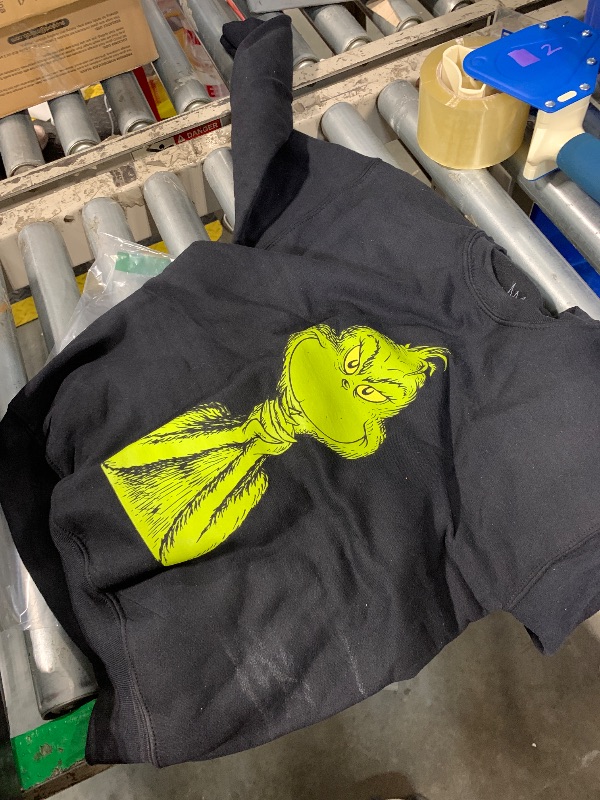 Photo 1 of 

Ugly Christmas sweater black the grinch 
