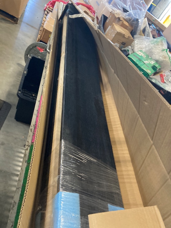 Photo 1 of ** FINAL SALE SOLD AS IS VENTA FINAL VENDIDO TAL CUAL, SIN DEVOLUCIONES**

BoscoMondo Fireplace Mantel, Wall-Mounted 72 inch Floating Shelf for Wall, Tv Shelf, Rustic Shelf - 8x6x72 Intense Black