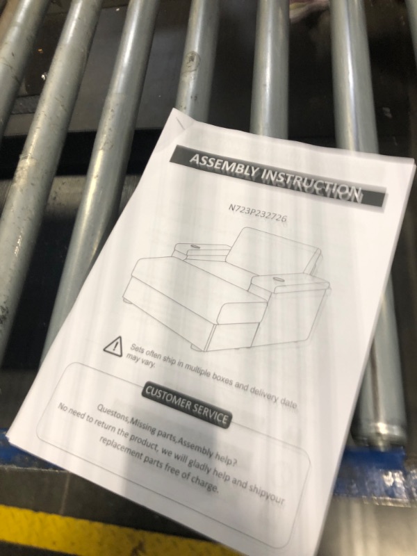 Photo 1 of ***Stock Photo Is A Similar Item And A Different Color*** Convertible Sofa Chair with Storage Ottoman & Cup Holders, Multifunctional Lounge Sleeper for Small Spaces, Living Room (Green)