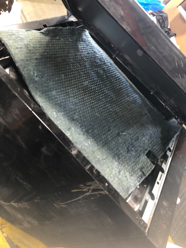 Photo 1 of ****Damaged Top****BLACK+DECKER 18-Inch Portable Dishwasher, 8-Place Setting Capacity, Mobile Dish Washer with 6 Wash Programs, LED Display, Stainless Steel Tub, ENERGY STAR Certified, BPD8B, Black