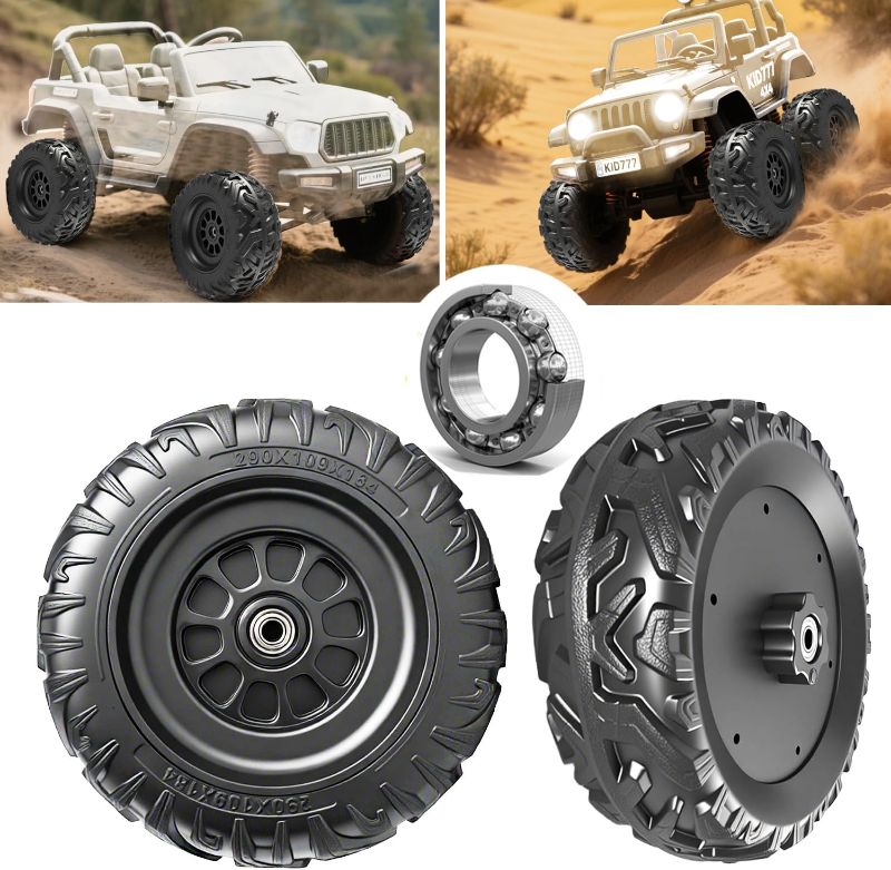 Photo 1 of ***Stock Photo Is A Similar Item*** Compound Tire for Power Wheels Ride on Car