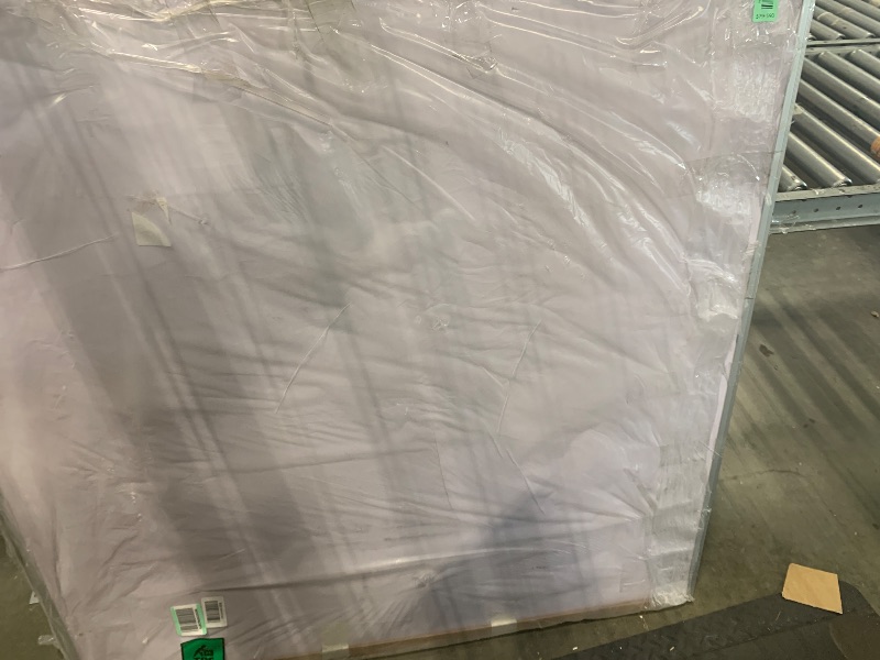 Photo 1 of ***BENT SCRAPPED ***FINAL SALE***IZ-PRO Magnetic Dry Erase Board, 96 X 48 Inches, Foldable Wall-Mounted Whiteboard with Silver Aluminum Frame & Marker Tray for School Office and Home 8' X 4'