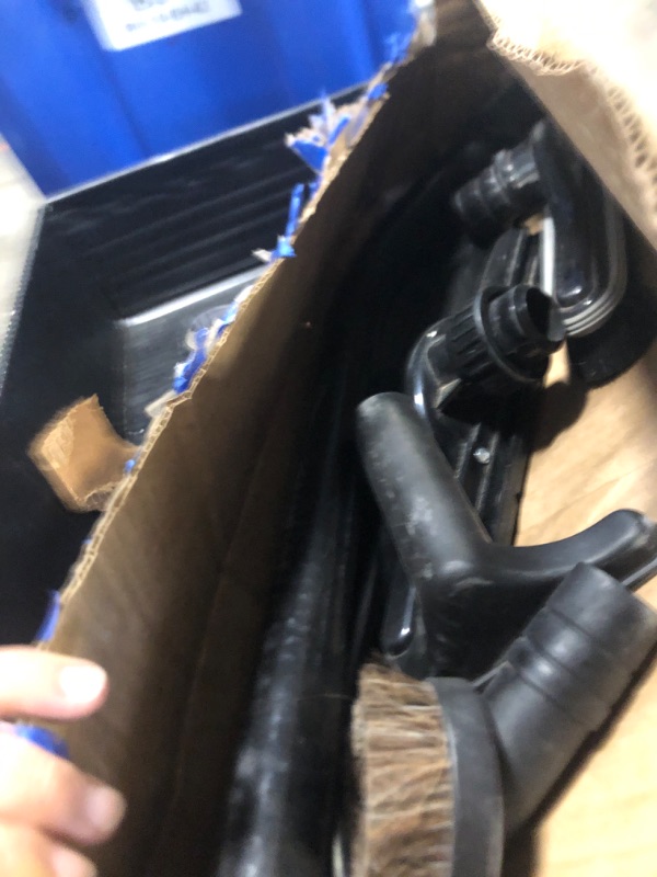 Photo 1 of ***DIRTY USED FINAL SALE******Cen-Tec Systems Backpack Vacuum Attachment Kit with EZ-Glide Tool, 14" Floor Brush, and 2-Piece S-Wand
