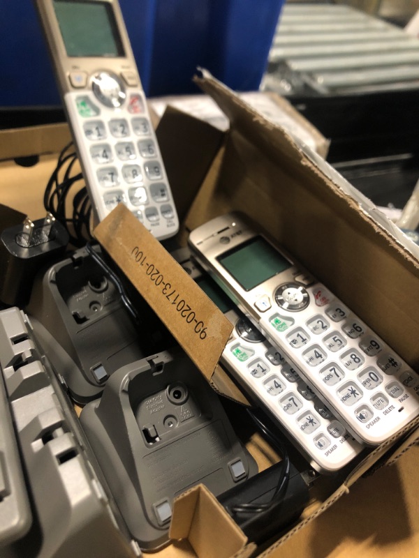 Photo 1 of ***FINAL SALE*********SIMULAR TO PHOTO NOT EXACT****AT&T DL72219 DECT 6.0 2-Handset Cordless Phone for Home with Connect to Cell, Call Blocking, 1.8" Backlit Screen, Big Buttons, intercom, and Unsurpassed Range
