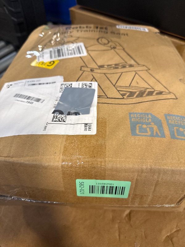 Photo 1 of ** SOLD AS IS NO RETURN/REFUNDS**
Rabb 1st Potty Training Seat, Upgrade Toddler Toilet Seat for Kids Boys Girls, 2 in 1 Potty Training Toilet for Kids, Splash Guard Anti-Slip Pad Step Stool?Brown?