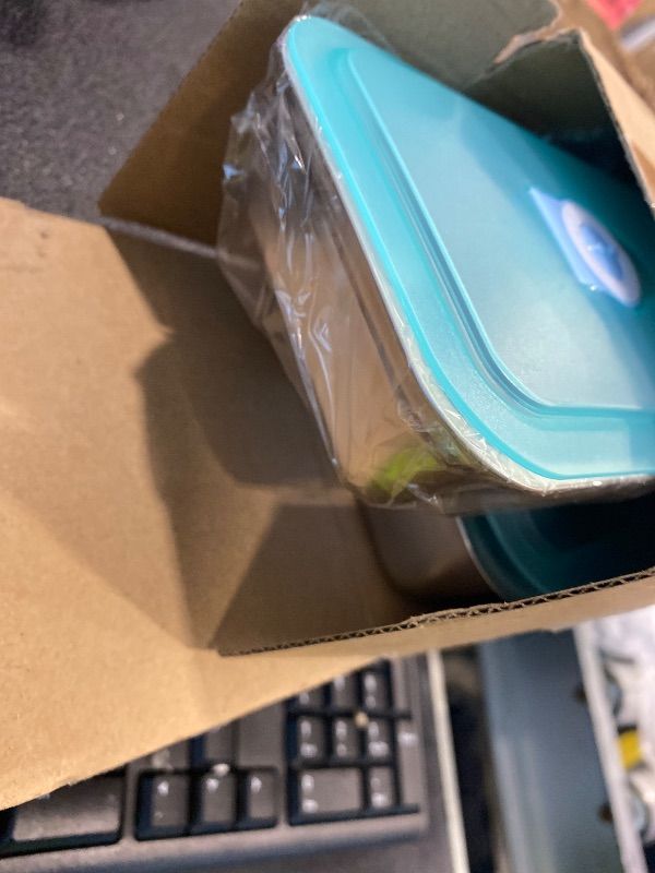 Photo 1 of ***MISSING 2*** Blushtier 4 Pcs Stainless Steel Snack Containers, Grab and Go Snack Containers Reusable, Double Compartment Condiment with Lid Stainless Steel Food Storage for Classroom Travel and Outdoor Camping