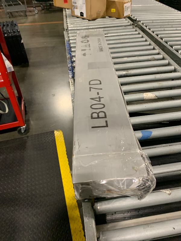 Photo 1 of *PARTIAL SET - See Clerk Notes*
Queen Bed Frame LED Lights Platform Bed Frame Queen Size for Box Spring Mattress Foundation,7 Inch 9 Legs Strong Support Basics Bed Base with Charging Station,Heavy Duty,Noisy Free (7 Inch, Queen)