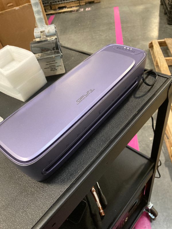 Photo 1 of *FAULTY. FOR PARTS* Laminator Machine 13 Inch Wide Thermal Lamination 9 in 1 Cold Hot A3 Laminating Machine for Teacher Personal, 60s Warm-Up No Jam laminator Machine 11x17 with 30 Laminating Sheets for Home Office Use