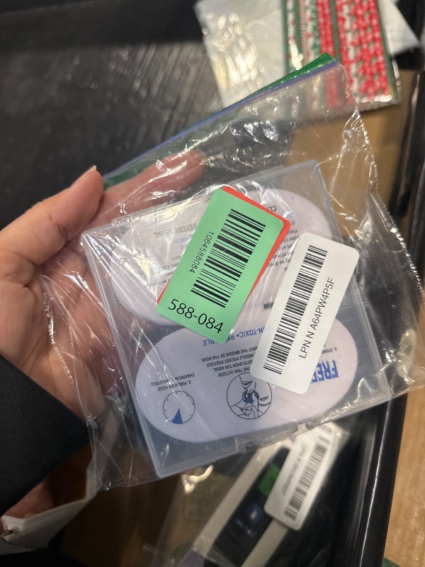 Photo 1 of (6-Pack) Calvana CPAP Nose Pads, Universal Fit for Most CPAP Masks, Enhanced Comfort for Sleep Therapy, Reusable Up to 15 Times, Reduces Pressure and Skin Irritation, Latex & Silicone Free