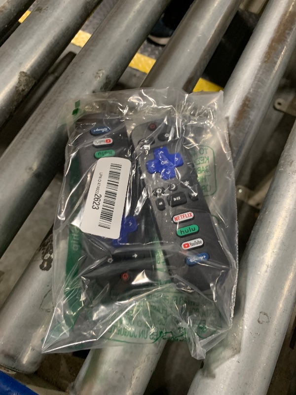 Photo 1 of (Pack of 2) Replacement Remote Control Only for Roku TV, Compatible for TCL Roku/Hisense Roku/Onn Roku/Sharp Roku/Element Roku/Westinghouse Roku/Philips Roku Smart TVs (Not for Roku Stick and Box)