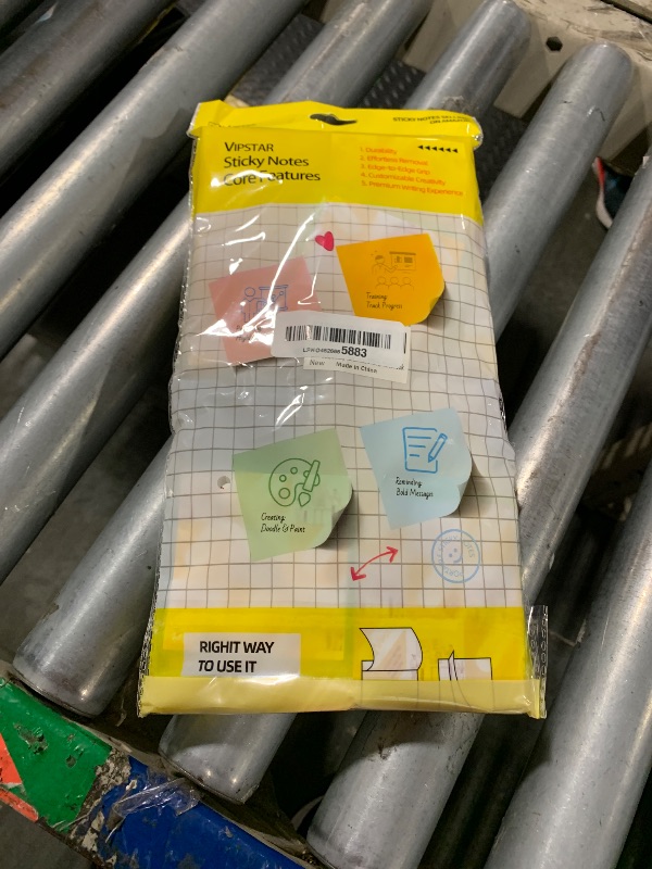 Photo 1 of (24 Pads) Sticky Notes 3x3 in Post, 12 Bright Colors Self-Stick Note Pads it, Strong Adhesive, Easy to Post for Home, Office, Notebook