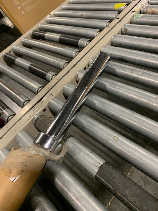 Photo 1 of ***SILVER*** ***UNKNOWN LENGTH*** Fitvids Olympic Barbell Bar for Power Lifting and Weightlifting – 700 Pound Capacity – 7FT Black – Black